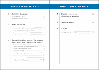 Leitfaden zur Kriegsdienstverweigerung [E-Book]: Dein Weg zur Kriegsdienstverweigerung – klar, verständlich, erfolgreich.