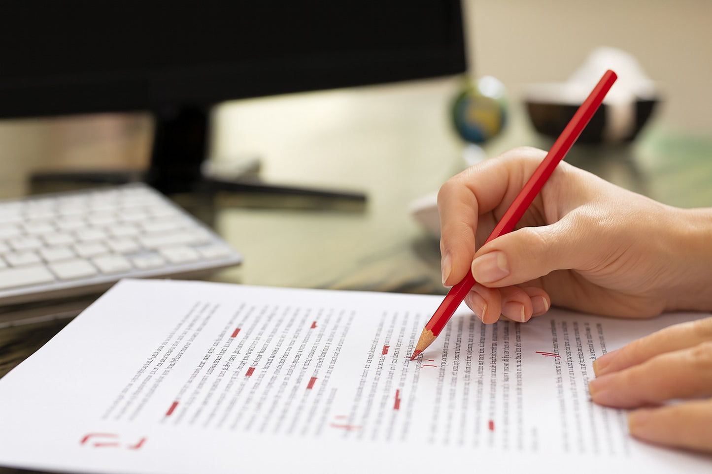 Korrekturlesen deines Kriegsienstverweigerungsantrags