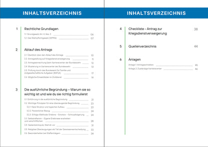 Leitfaden zur Kriegsdienstverweigerung [E-Book]: Dein Weg zur Kriegsdienstverweigerung – klar, verständlich, erfolgreich.
