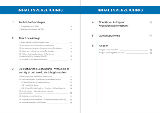 Leitfaden zur Kriegsdienstverweigerung [E-Book]: Dein Weg zur Kriegsdienstverweigerung – klar, verständlich, erfolgreich.